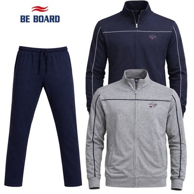 Herren Sweatanzug leicht 100% Baumwolle BE BOARD 2 Farben M L XL XXL 3XL