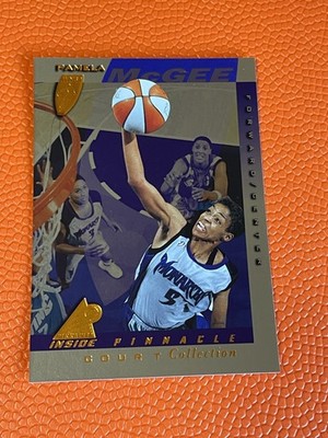 1997 Pinnacle Inside WNBA #39 Pamela McGee Court Collection