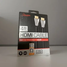 Rocketfish 4-ft. HDMI Cable 18 Gbps New in Package In Wall Ratged 4K Ultra HD 
