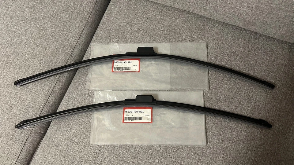 Nuevo par de limpiaparabrisas delantero para Acura NSX 2017-2022 cupé 2 puertas Foto 4 de 4