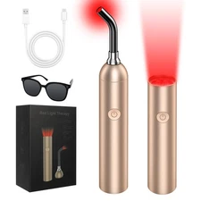 DUGSDG Portable Red Light Therapy and Near-Infrared Device, Dual 660nm  810nm...