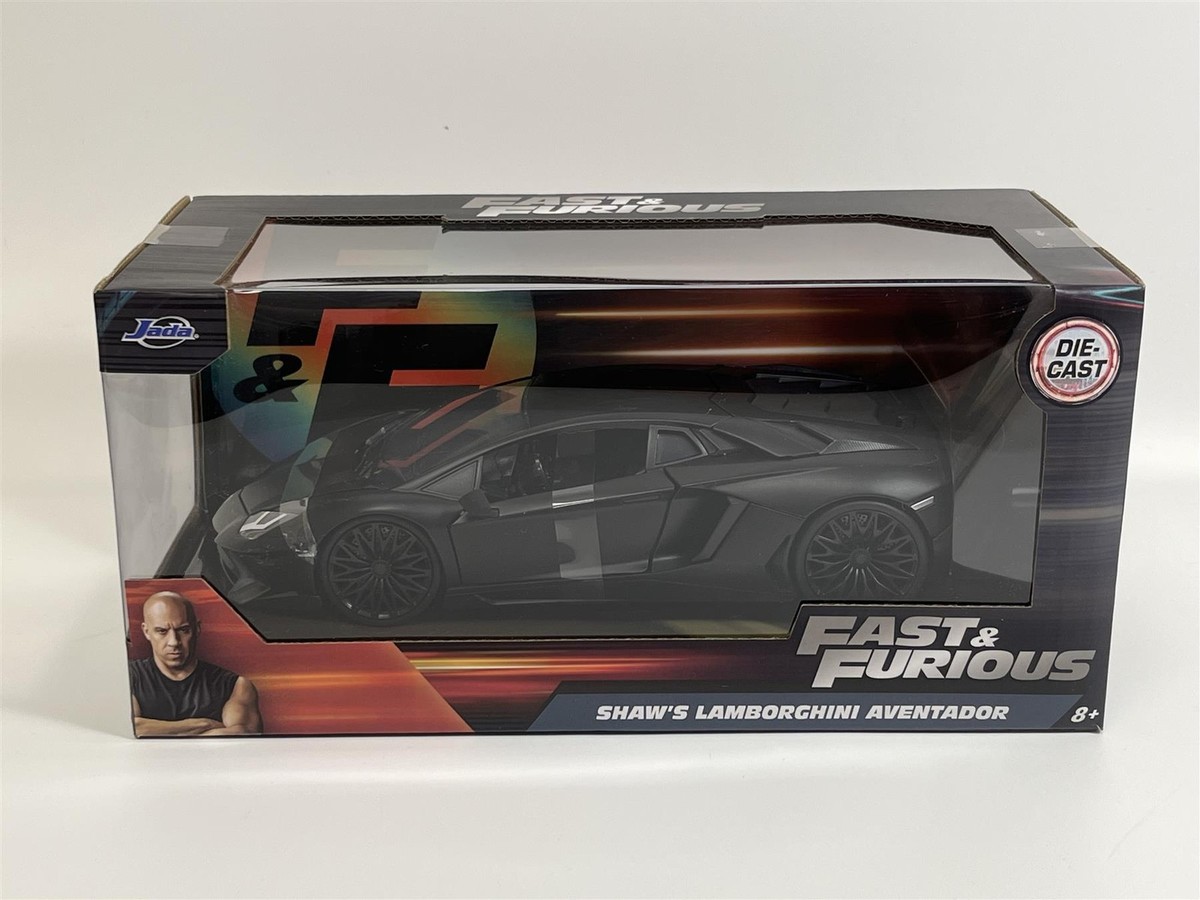Fast & Furious Shaws Lamborghini Aventador 1:24 Maßstab Jada