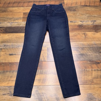 NYDJ Alina Legging Jeans 2 Petite Mid Rise Stretch USA