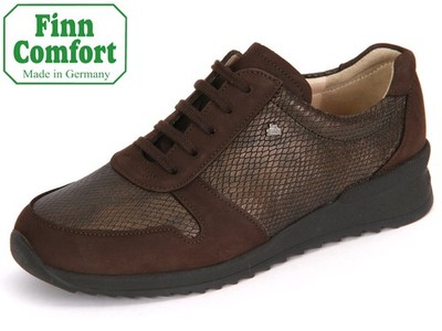 Finn Comfort Sidonia Grizzly/Bronzo Cherokee/Kalahari UK 5 Damen Halbschuh