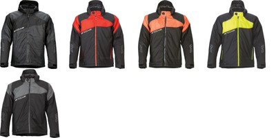 Pivot 5 Hooded Snow Snowmobile Riding Jacket Closeout!