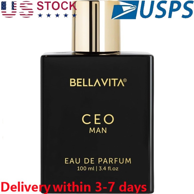 BellaVita Luxury CEO Man Perfume for Men  Vegan & Cruelty-Free Fragrance 100ML