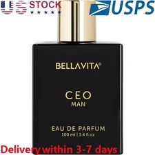 BellaVita Luxury CEO Man Perfume for Men  Vegan & Cruelty-Free Fragrance 100ML