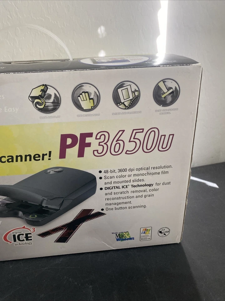 Pacific Image Electronics PF3650u Film & Slide Scanner - New in the Box - Image 3 of 4