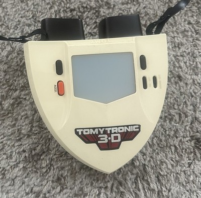Vintage Tomy Tronic 3-D Thundering Turbo Handheld Electronic Game 1983