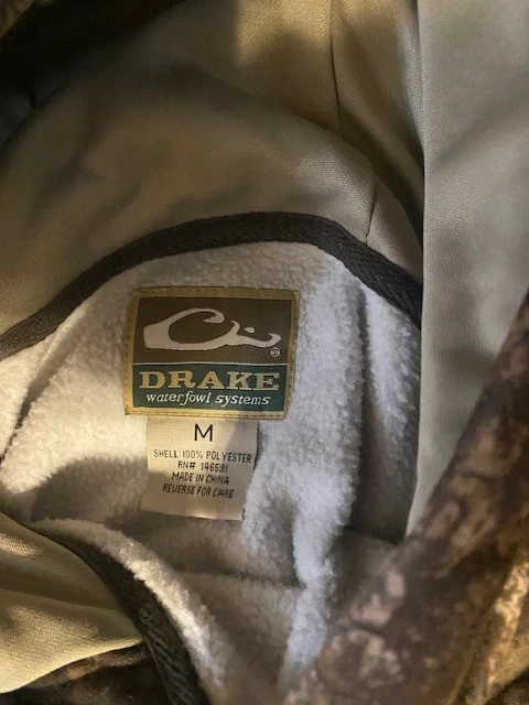 Moletom com capuz camuflado Drake Waterfowl - Imagem 4 de 4