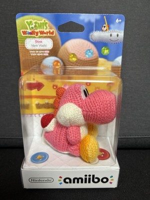Nintendo Amiibo Pink Yarn Yoshi Yoshi's Woolly World BRAND NEW