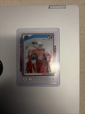 2024 Panini Clearly Donruss - Rated Rookie Marvin Harrison Jr. #54 (RC)