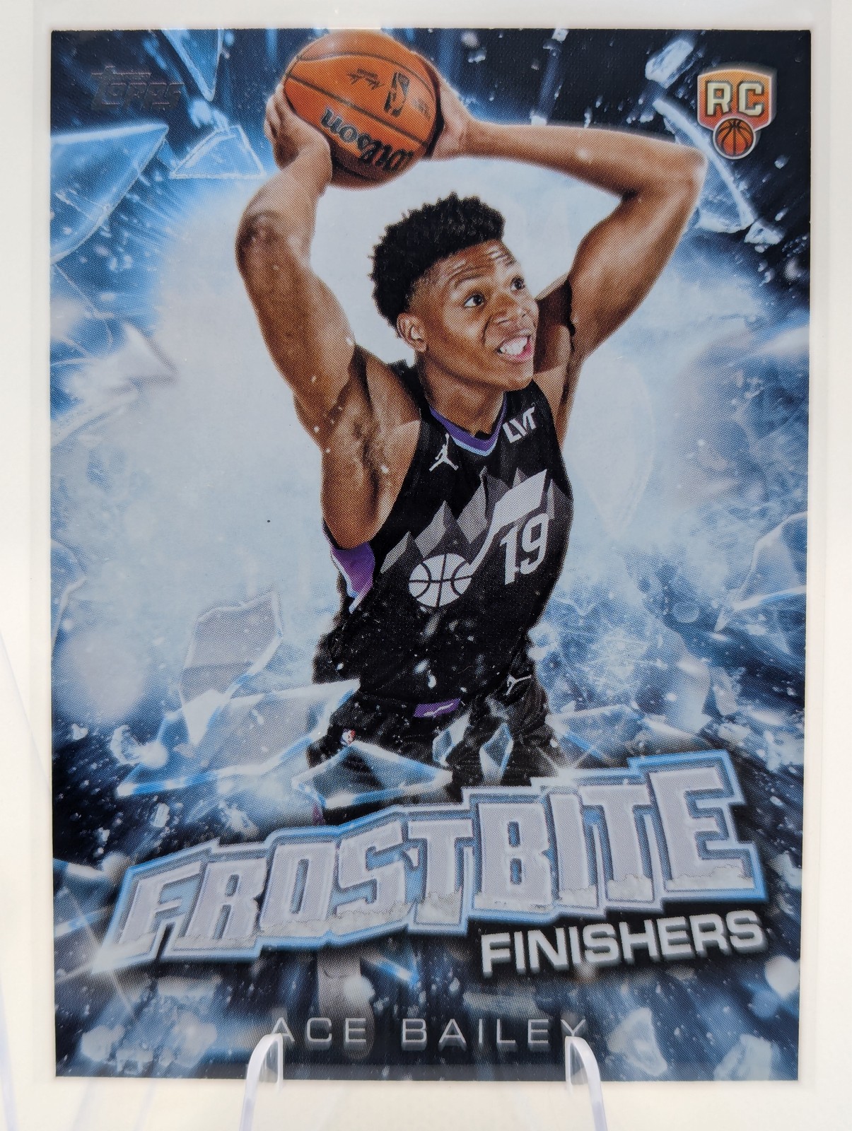 Ace Bailey | 2025-26 Topps Holiday #FF-AB Frostbite Finishers | Utah Jazz