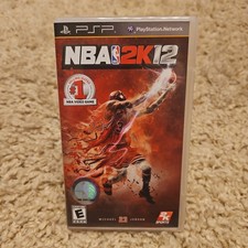 NBA 2K12 (Sony PlayStation PSP, 2011) Complete CIB w/ Manual - Tested!
