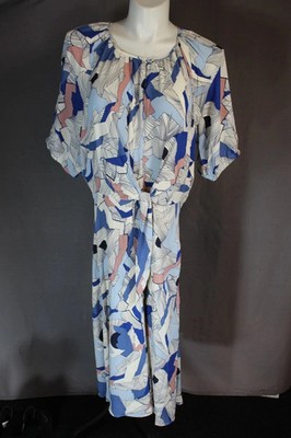 New Alfani Multi Belted Short Sleeve Plus Size 2XL Dress