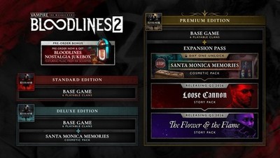 Vampire The Masquerade Bloodlines 2 Expansion Pass