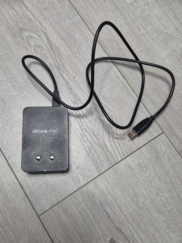 Arcam rPAC DAC Personal Audio Converter Headphone Amplifier USB