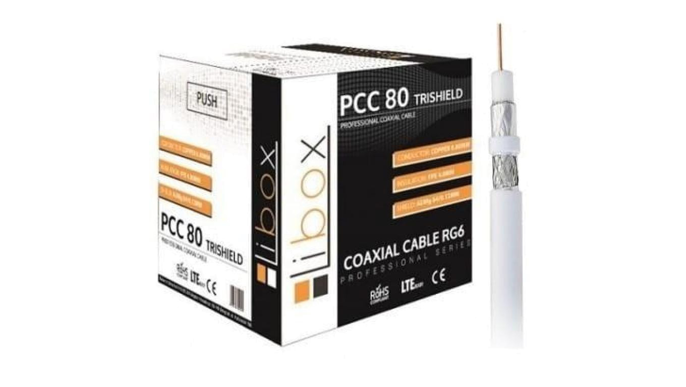 Центральный кабель PCC 80 trishield 300 м Libox 19890₽