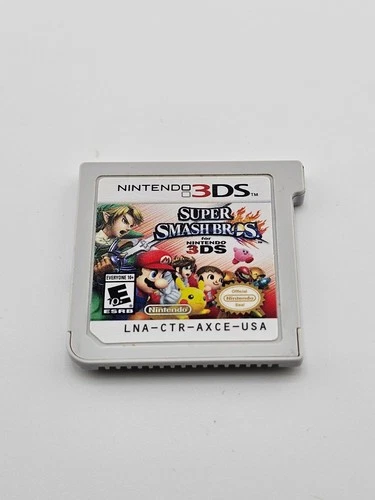 Nintendo 3DS Super Smash Bros Cartridge Only Cleaned & Tested