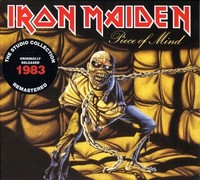 Cd Iron Maiden - Piece Of Mind Neu Sealed Digipak 1983 Remastered