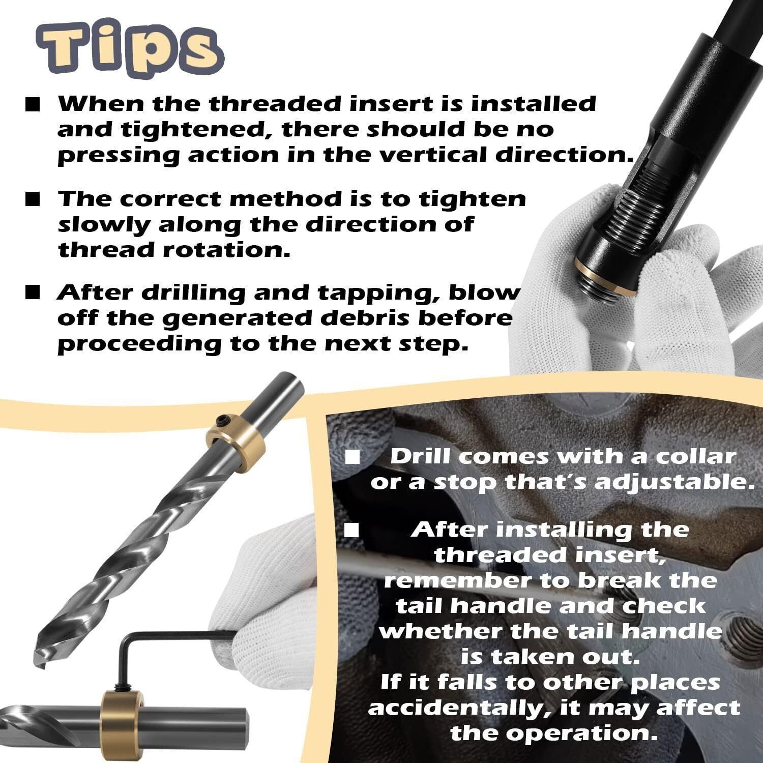 Universal Head Bolt Thread Repair Kit 35119S for Honda Toyota Cadillac M11X1.5