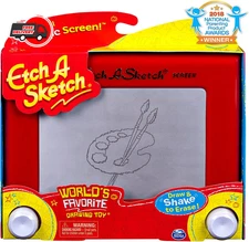 Etch A Sketch Classic, Drawing Toy With Magic Screen, For Ag