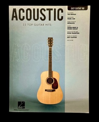Acoustic: Easy Guitar with Notes & Tab: Songbook 