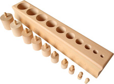 Cylinder Block Part 1 for Children Aged 3-6: Montessori Education at School an
