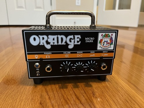 Orange Micro Dark 20W Tube Hybrid Guitar Amp Head with Power Supply