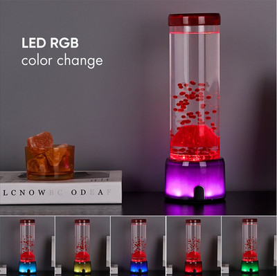 Volcano Lava Touch Lampe von Lesser & Pavey Nachtlichter 6 Farben LED Stimmung
