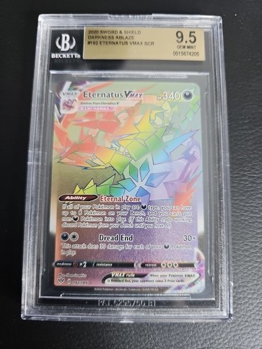 Eternatus VMAX graded BGS 9.5 for sale on eBay