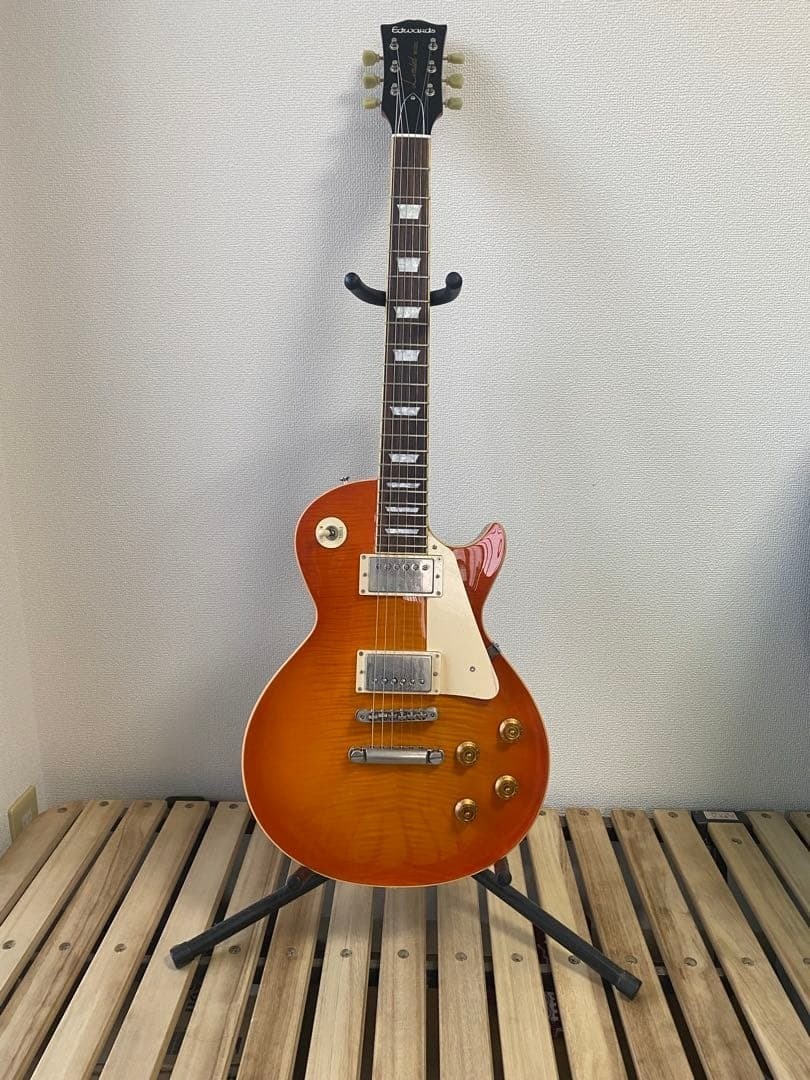 EDWARDS E-LP-STD Vintage Honey Burst Les Paul type Electric Guitar