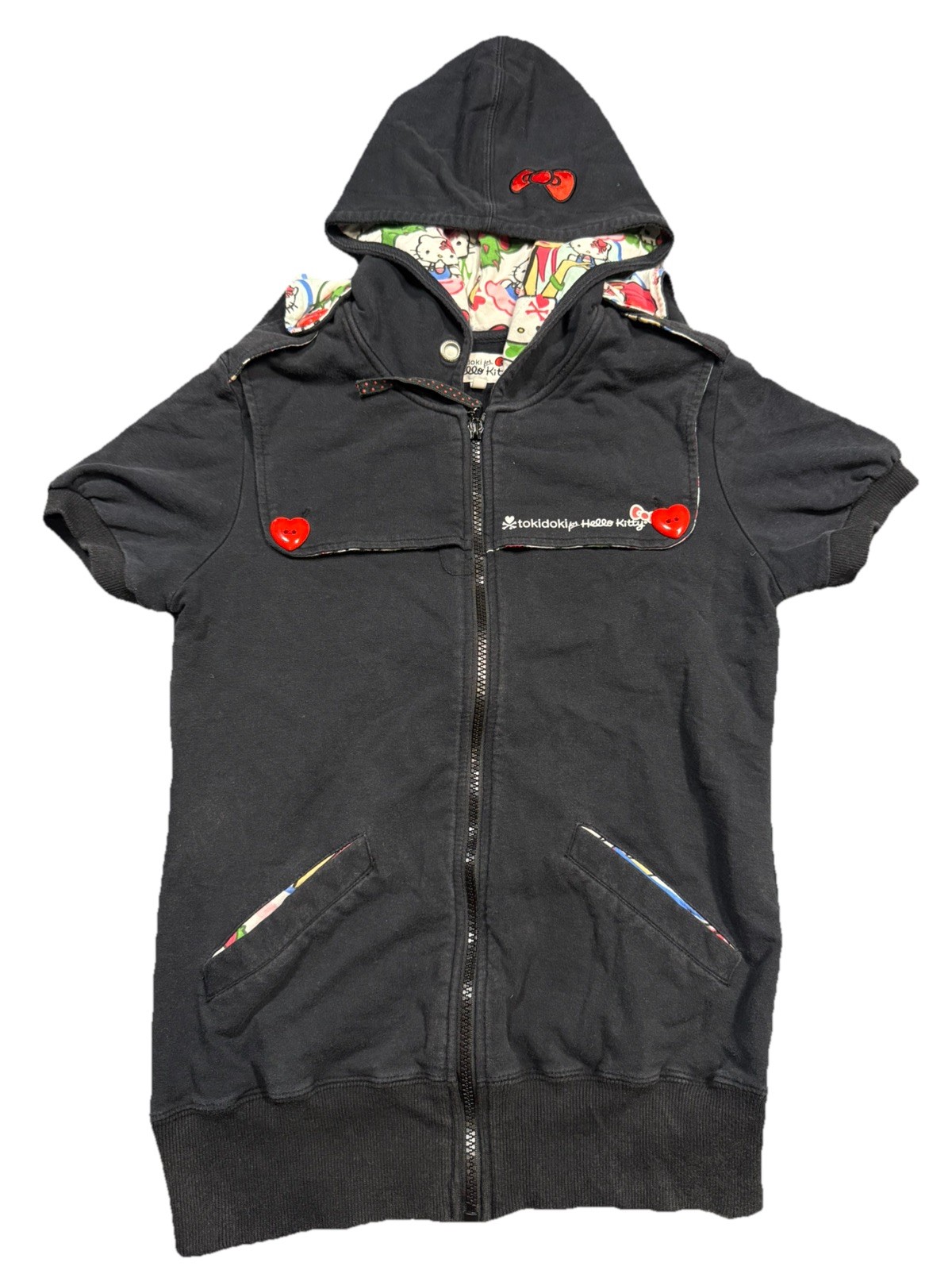 Vintage Hello Kitty x Tokidoki Hooded Jacket Hoodie Size Small