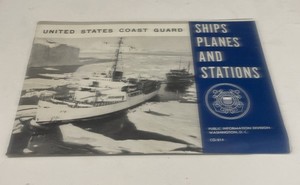 United States Coast Guard Ships Planes & Stations post WWII booklet EX C Dition