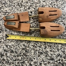 Cole Hann Cedar Wood Shoe Trees Stretchers 11  Size Small Inserts Keepers USA