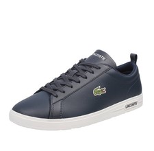 Lacoste Court Base Blu - Taglia 42.5 [8.5 US 26.7cm] Scarpe Uomo Sneakers Casual