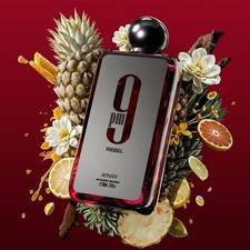 Afnan 9PM Rebel Eau de Parfum EDP Spray Unisex 3.4 Oz / 100ml Brand New & Sealed