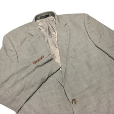 Lauren Ralph Lauren Blazer Sport Coat Two Button Brown Menswear 44R READ