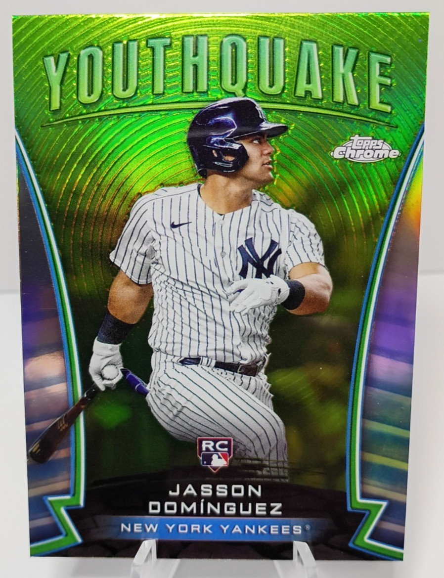 2024 Topps Chrome - Youthquake Jasson Dominguez #YQ-10 (RC) Rookie Card