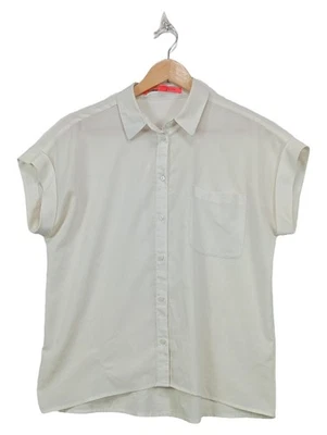 MANGO Chemisier Femme Blanc Basique Coton (EU 34, INT XS) - Photo 1/3