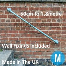 Disability Handrail Outdoor Mobility Grab Rail Garden Step Safety Wall Mounted M