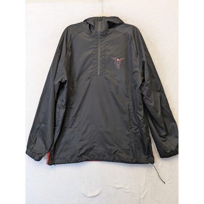 RIPNDIP Men's Size 2X Anorak Pullover Jacket Black Cat Angel Graphic