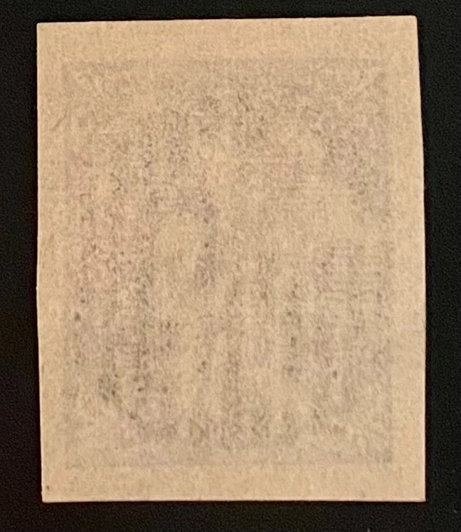 Норвегия первая марка год 1855 NK 1 Mi 1 SC 1 - Изображение 2 из 2