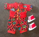 Cabbage Patch Kids Vintage Designer Line/Transitional Outfit Clothes Lot 12