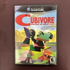 Cubivore: Survival of the Fittest (Nintendo GameCube) No Manual - Tested