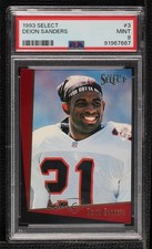 1993 Score Select Deion Sanders #3 PSA 9 MINT HOF 0v82