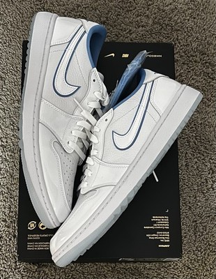 Size 11M- Nike Air Jordan 1 Low Golf White Legend Blue DD9315-118