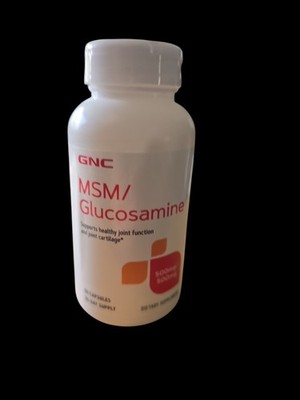 GNC Glucosamine Sulfate Joint Supplement 500 mg 90 Capsules NEW EXP 05/2028