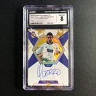 2024-25 Daka Real Madrid Stellar Vault On Card Auto Fernando Hierro Gold /10 CGC