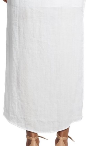 Women’s Frame Summer Dress Large White Ruffle Sleeveless Beach NEW w/Tag - Picture 14 of 14